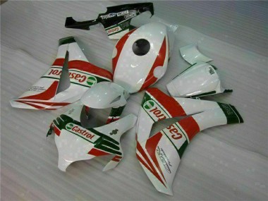 Carenados Moto Honda CBR1000RR 2008-2011 - Blanco Rojo Verde Castrol