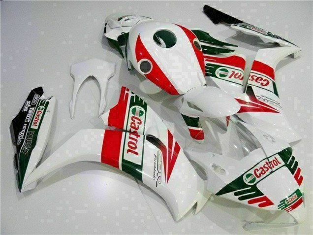 Carenado Moto Honda CBR1000RR 2012-2016 - Blanco Rojo Verde Castrol