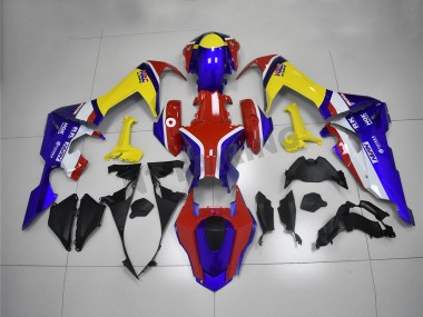 Carenados Moto Honda CBR1000RR 2017-2023 - Blanco Rojo Azul Amarillo