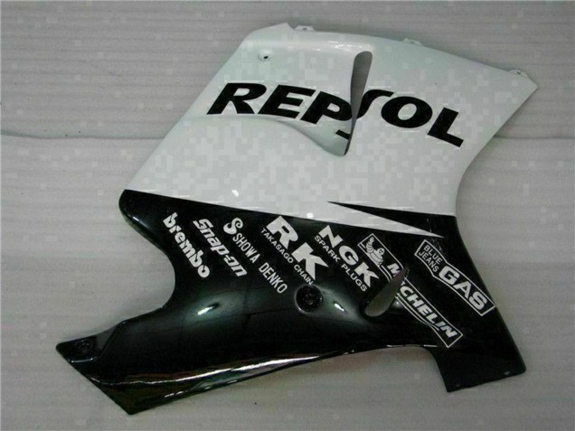 Carenados Moto Honda CBR1100XX Blackbird 1996-2007 - Blanco Negro Brillante Repsol
