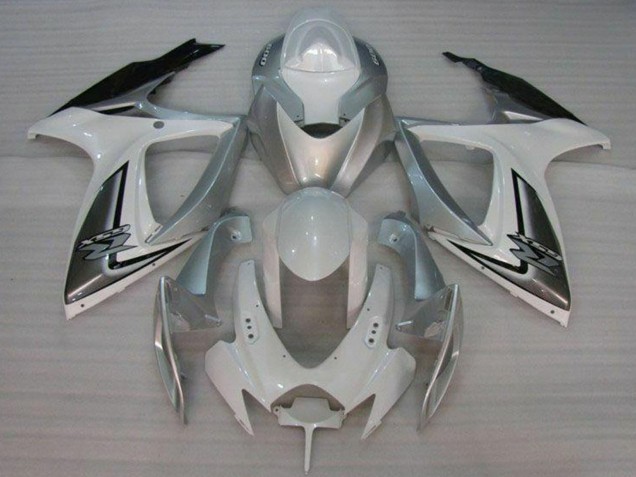 Carenados Moto Suzuki GSXR 600/750 2006-2007 - Blanco Plata