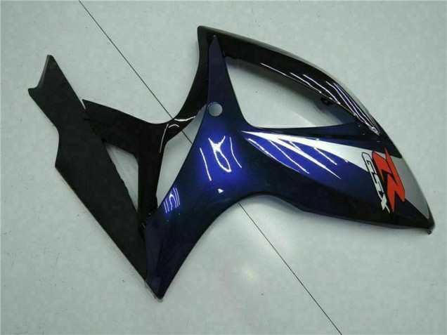 Carenados Moto Suzuki GSXR 600/750 2006-2007 - Negro Brillante Azul