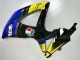 Carenados Moto Suzuki GSXR 600/750 2008-2010 - Azul Amarillo Tiburón