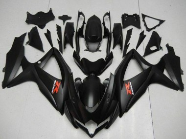 Carenados Moto Suzuki GSXR 600/750 2008-2010 - Negro Mate Rojo