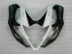 Carenados Moto Suzuki GSXR 1000 2005-2006 - Blanco Negro Brillante