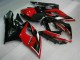Carenados Moto Suzuki GSXR 1000 2005-2006 - Rojo Negro Brillante Negro Mate