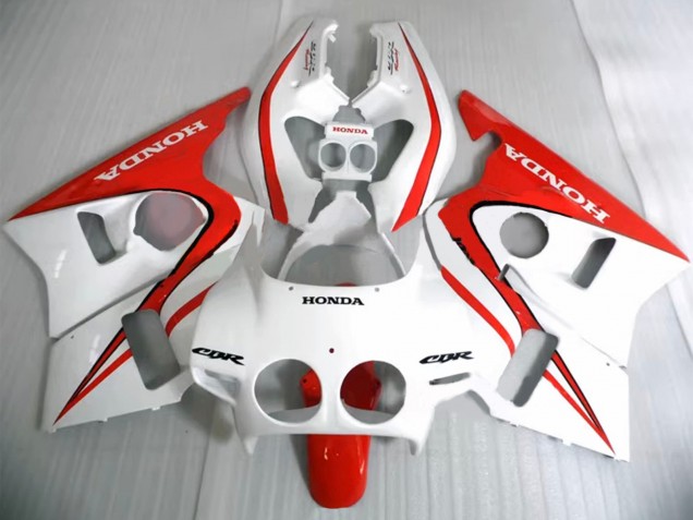 Carenados Moto Honda CBR400RR NC23 1987-1989 - Blanco Rojo