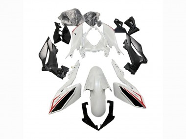 Carenados Moto Kawasaki Z400 2018-2024 - Blanco Rojo Negro