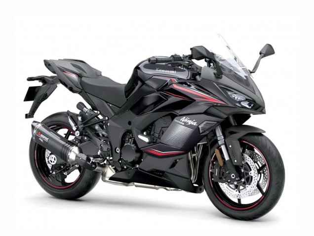 Carenados Moto Kawasaki Z1000SX 2020-2025 - Negro Plata Ninja