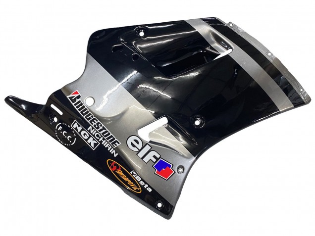 Carenados Moto Kawasaki ZXR250 1989-1990 - Negro Brillante Gris Elf Touch4 Bridgestone