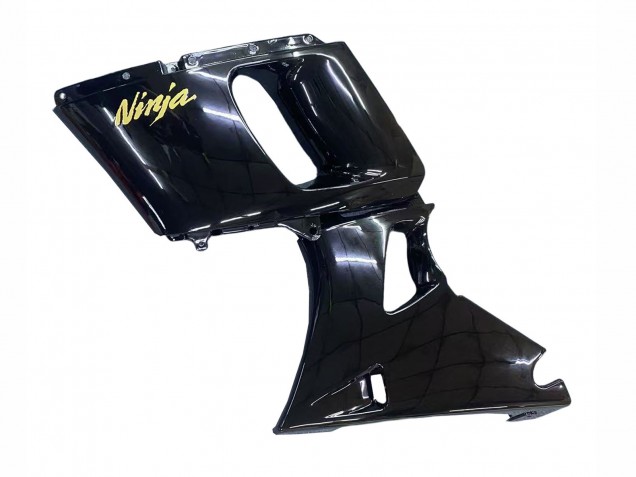 Carenados Moto Kawasaki ZZR600 1998-2003 - Negro Brillante Oro Ninja