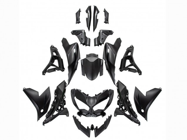 Carenados Moto Kawasaki Versys 650 2022-2025 - Negro Mate