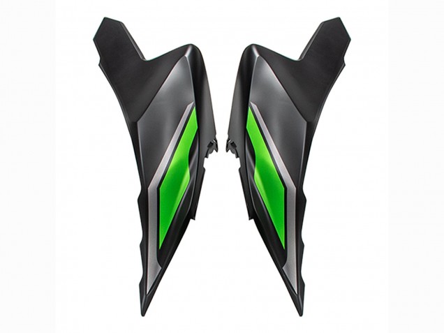 Carenados Moto Kawasaki Versys 650 2022-2025 - Verde Negro Brillante