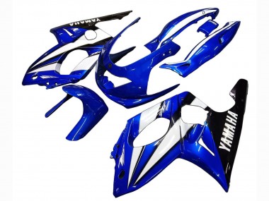 Carenados Moto Yamaha YZF600R Thundercat 1996-2007 - Azul Blanco Negro