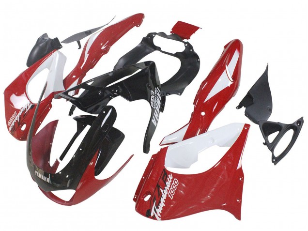 Kits Carenado Moto Yamaha YZF 1000R Thunderace 1997-2007 - Rojo Negro Blanco Thunderace