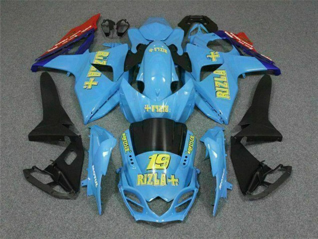 Carenados Moto Suzuki GSXR 1000 2009-2016 - Azul Amarillo Rizla 19 Rojo