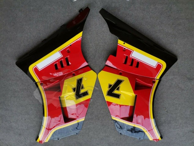 Carenados Moto Suzuki RG400 RG500 RG400/500 1984-1987 - Rojo Amarillo Negro 7