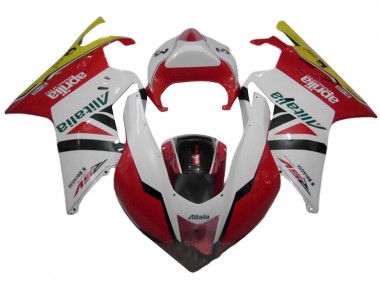Carenados Moto Aprilia RSV1000 2003-2006 - Blanco Rojo Verde Amarillo Alitalia