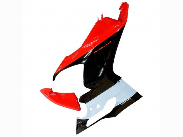 Kits Carenado Moto Ducati Panigale V2 2020-2024 - Blanco Rojo Negro Brillante