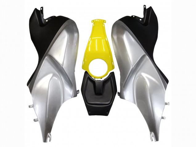 Carenados Moto BMW K1200S 2005-2010 - Amarillo Plata Negro Mate