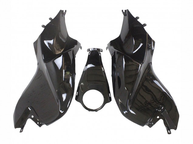 Carenados Moto BMW K1200S 2005-2010 - Negro Brillante Negro Mate Azul Línea