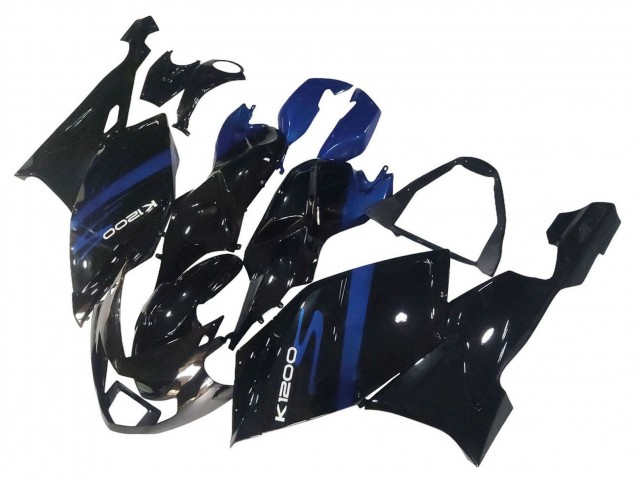 Carenados Moto BMW K1200S 2005-2010 - Azul Negro Brillante