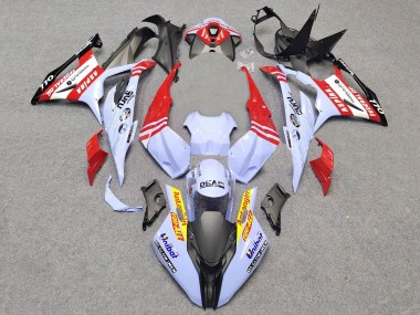 Carenados Moto BMW S1000RR 2023-2024 - Blanco Rojo Negro Oro