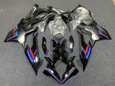 Carenado Moto BMW S1000RR 2019-2022 - Negro Azul Rojo