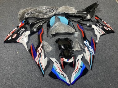 Carenados Moto BMW S1000RR 2019-2022 - Azul Blanco Rojo 98