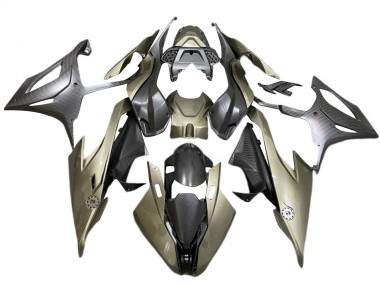Carenados Moto BMW S1000RR 2019-2022 - Arcilla Verde FibraCarbono