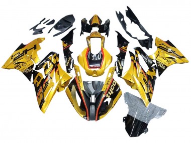 Carenados Moto BMW S1000RR 2017-2018 - Oro Negro Tyco