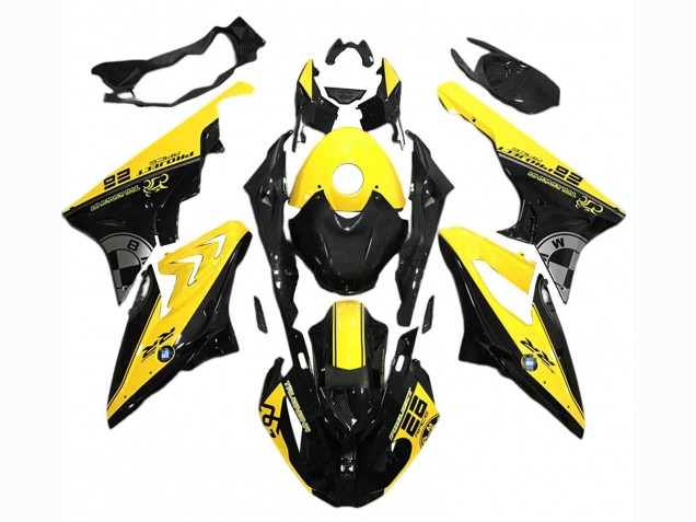 Carenados Moto BMW S1000RR 2017-2018 - Amarillo Negro