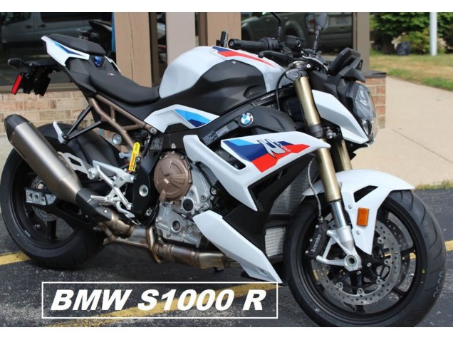 Carenados Moto BMW S1000R 2021-2025 - Blanco Azul Rojo