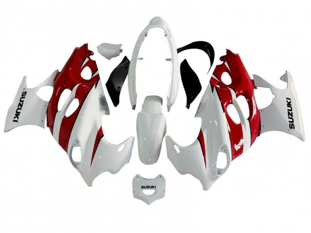 Carenados Moto Suzuki GSX600F/GSX750F 2004-2006 - Blanco Rojo