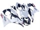 Carenados Moto Kawasaki ZX6R 2023-2025 - Blanco Perla Negro Rojo