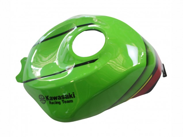 Carenados Moto Kawasaki ZX6R 2023-2025 - Verde Negro Rojo Amarillo Dunlop