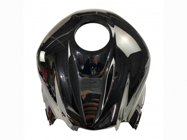 Kits Carenado Moto Honda CBR600RR 2007-2008 - Plata Negro Brillante