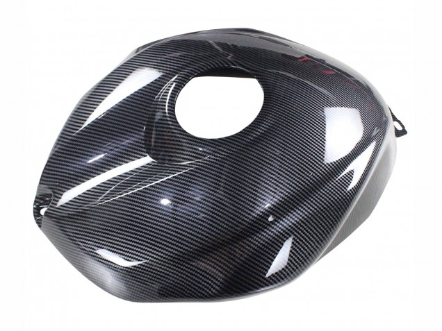 Carenados Moto Yamaha YZF 600 R6 2008-2016 - Gris Negro FibraCarbono Estilo