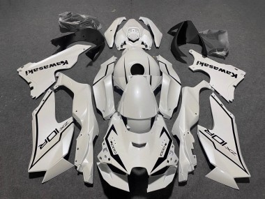 Carenados Moto Kawasaki ZX10R 2021-2025 - Blanco Perla Negro