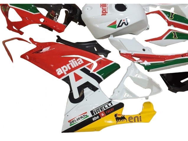 Carenados Moto Aprilia RS125 2006-2011 - Blanco Rojo Verde