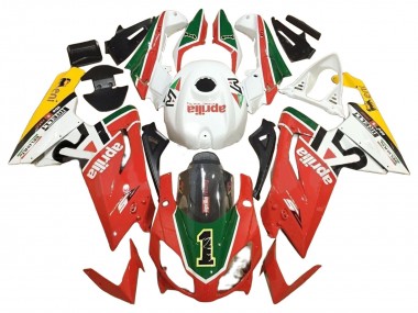 Carenados Moto Aprilia RS125 2006-2011 - Blanco Rojo Verde