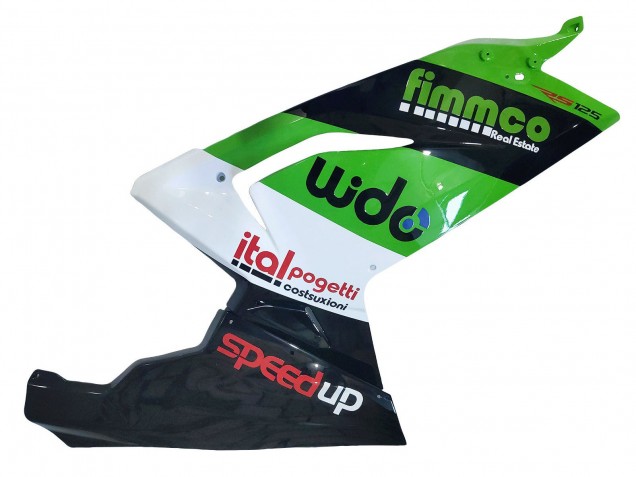 Carenado Moto Aprilia RS125 2006-2011 - Verde Blanco Negro