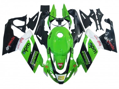 Carenado Moto Aprilia RS125 2006-2011 - Verde Blanco Negro