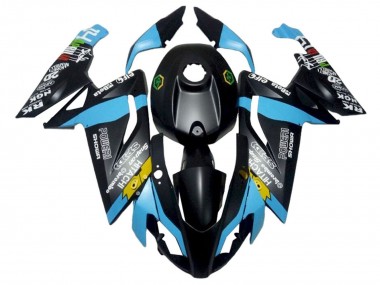 Carenados Moto Aprilia RS125 2006-2011 - Azul Claro Negro Amarillo
