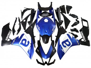 Carenados Moto Aprilia RS4 50 125 2012-2018 - Azul Blanco Negro Mate