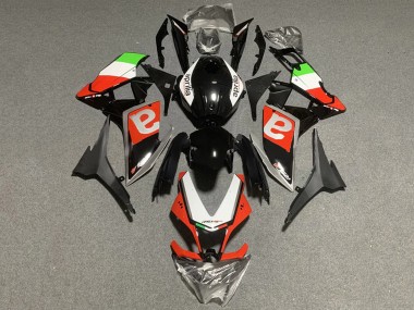 Carenados Moto Aprilia RS4 50 125 2012-2018 - Blanco Verde Rojo Negro Brillante