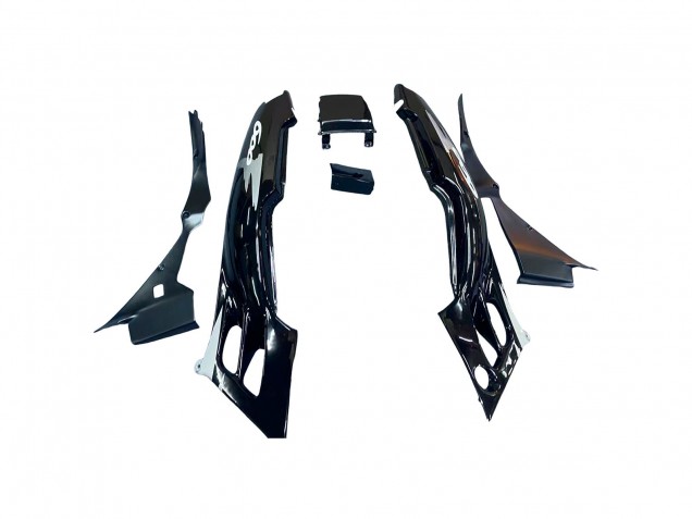 Carenados Moto Honda CBR600 F2 1991-1994 - Plata Negro Brillante