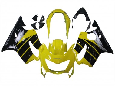 Carenados Moto Honda CBR600 F4 1999-2000 - Amarillo Negro Brillante