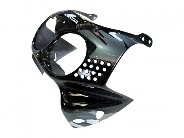 Carenados Moto Honda CBR900RR 893 1992-1993 - Plata Negro Brillante