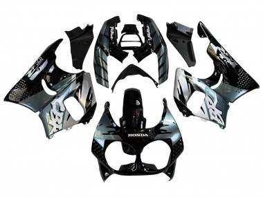 Carenados Moto Honda CBR900RR 893 1992-1993 - Plata Negro Brillante